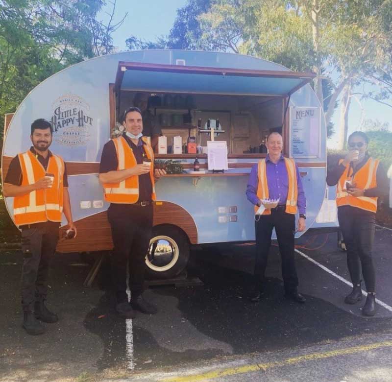 Hire The Best Coffee Cart and Breakfast Catering