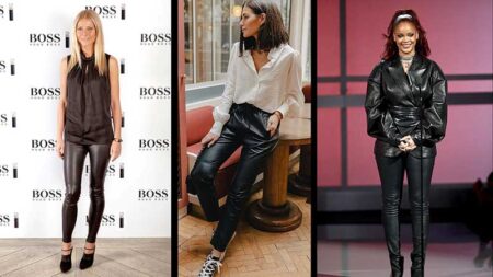 What to Wear With Leather Pants