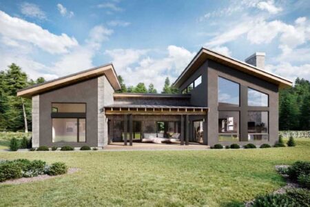 Truoba Contemporary House Floor Plans: Modern and Minimalist