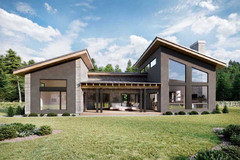 Truoba Contemporary House Floor Plans: Modern and Minimalist