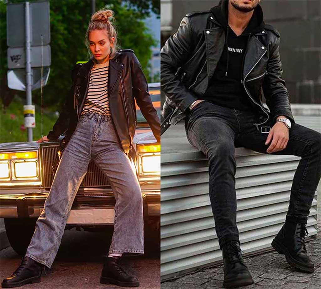 What Shoes To Wear With A Leather Jacket