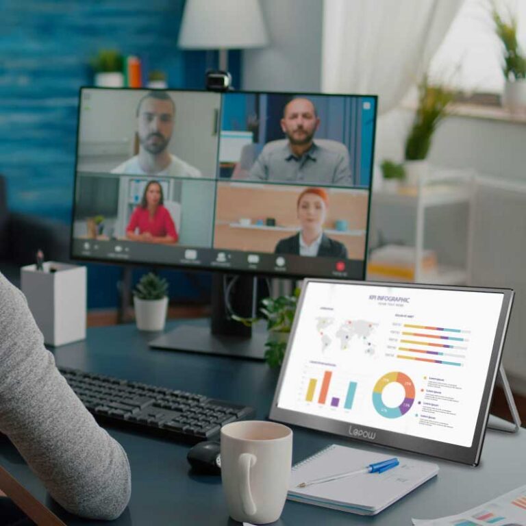 A Portable Monitor Which Enables Portable Learning