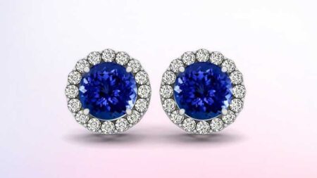 Flaunt Your Style With Sparkling Tanzanite Earrings
