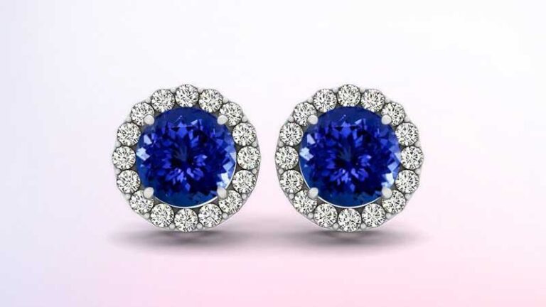 Flaunt Your Style With Sparkling Tanzanite Earrings