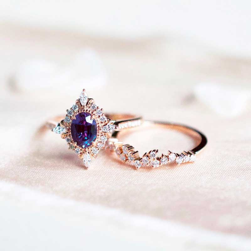 The Alexandrite Engagement Ring: A Unique and Durable Choice