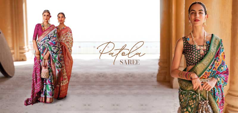 Trending Patola Sarees for Millennial Brides
