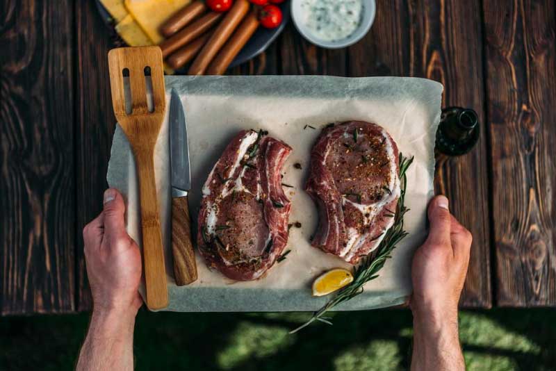 Grilled Delights at Rooftop Steakhouse