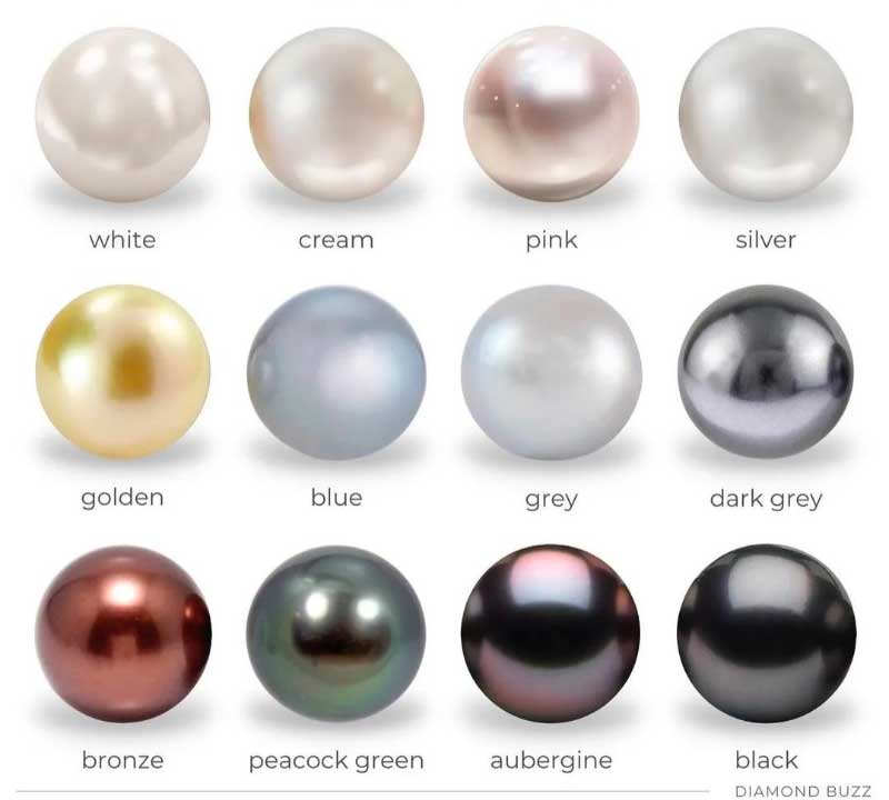 Different Colors of Pearls and the Meaning Behind Them