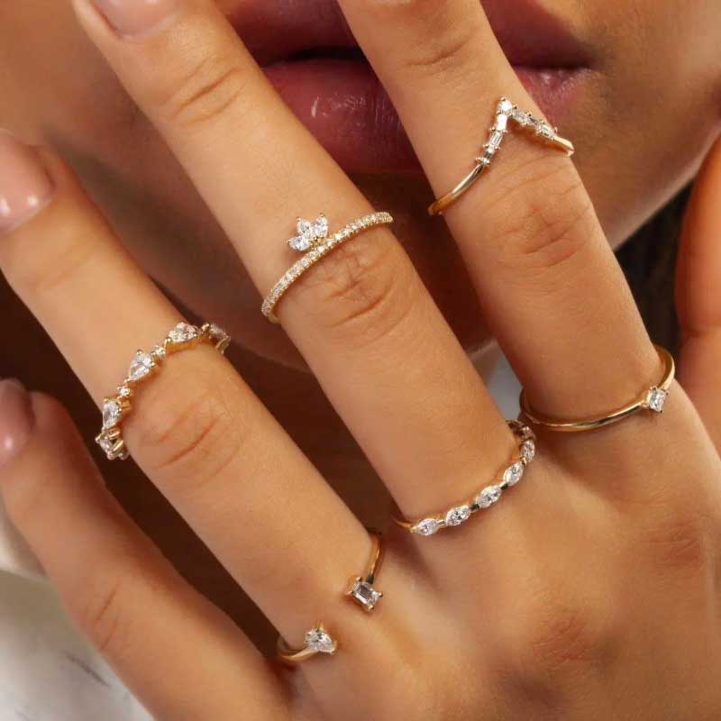 What Are Stacking Rings? Get Creative and Layer Your Jewelry