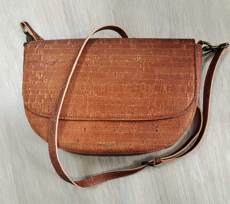 Review of Megan Cork Handbag - Made from Rare Cork Vegan Leather