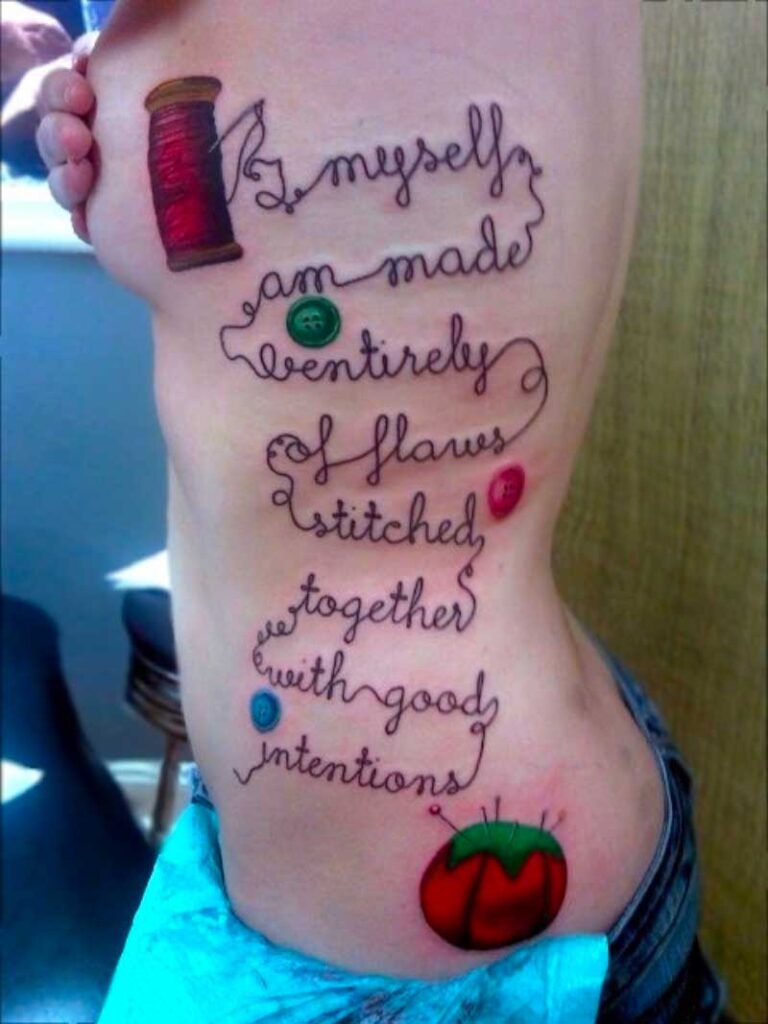What Quote Would You Want Tattooed On You?