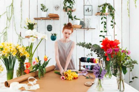 Must-have supplies and tools for a florist shop