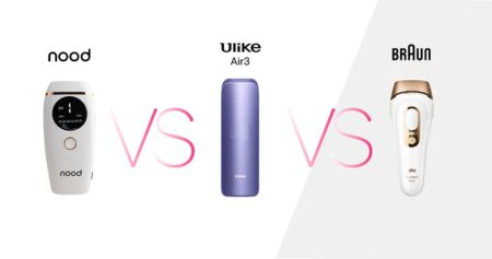Best Hair Removal Devices: Nood vs Ulike vs Braun