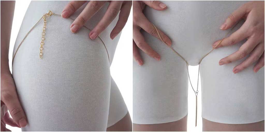 Thigh Gap Jewelry: A Provocative Statement on Body Image Standards