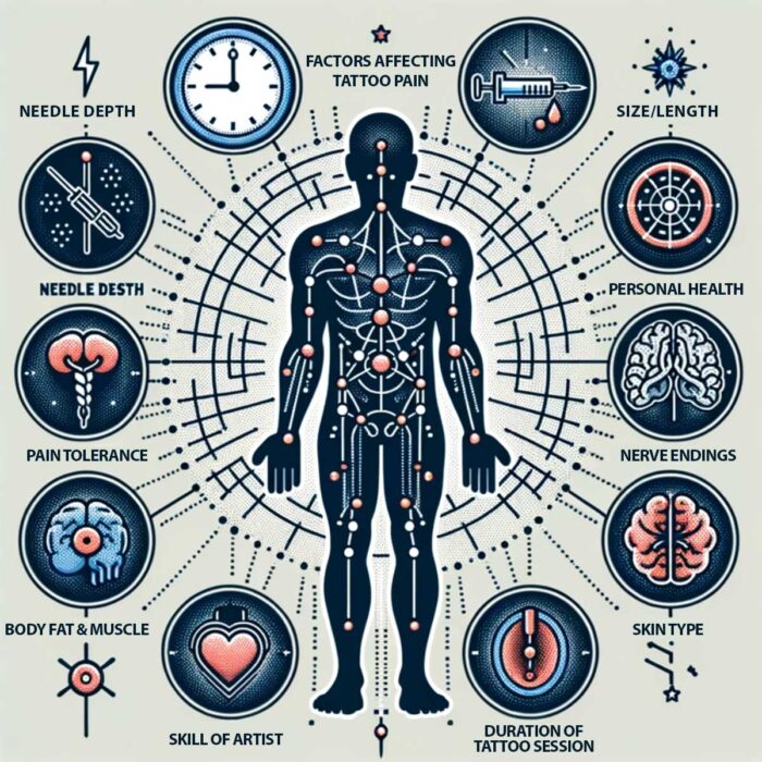 Tattoo Pain Chart, Visual Guide to What Hurts Most