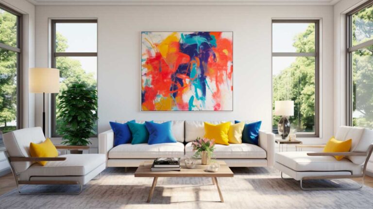 Elevating Your Home with Modern Abstract Art