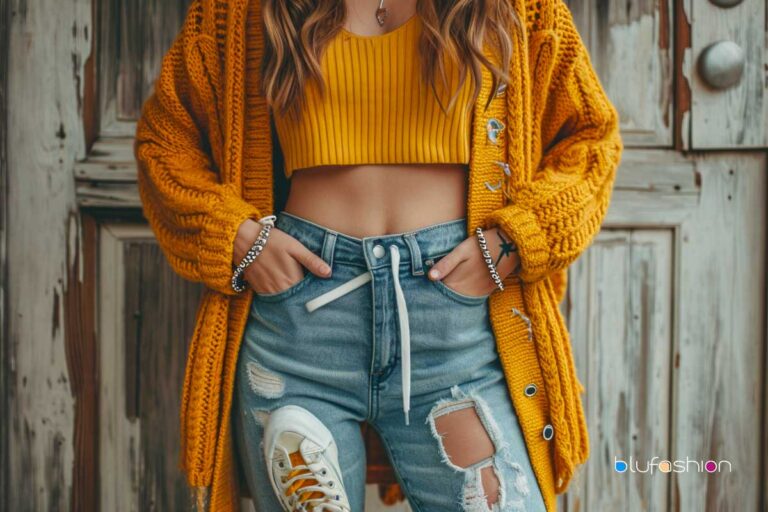 Mustard Color Cardigan Outfit Ideas