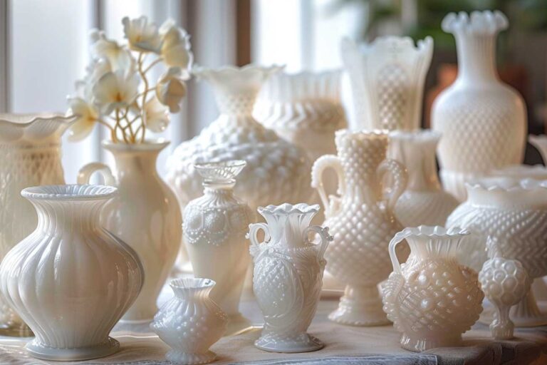 Graceful Glass: Letting Milk Glass Shine in Minimalist Homes