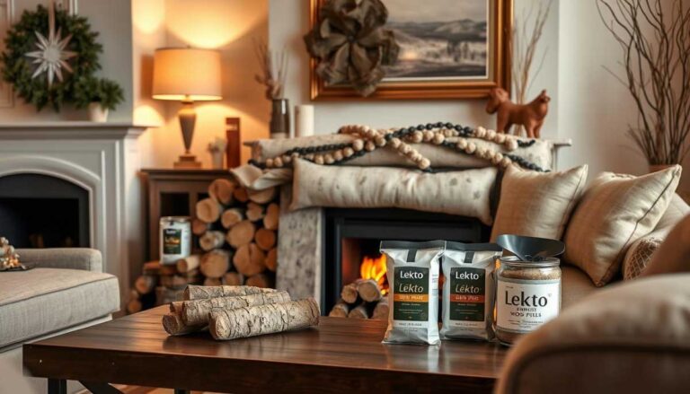 Mixing Birch Log Decor with Trendy Kindling for Unique Home Style