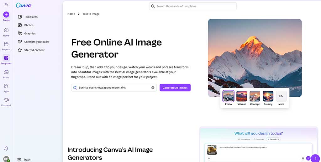 Canva Text to Image - One-Click Pins and Reels