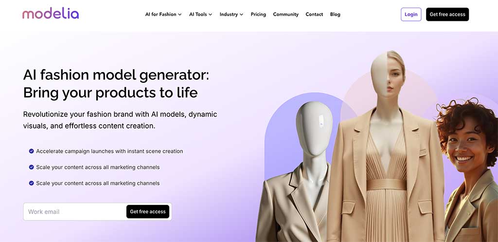 Modelia.ai - Diverse Avatars for Inclusive Lookbooks