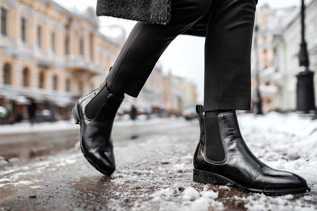 What Shoes to Wear With Ankle-Length Pants in Winter