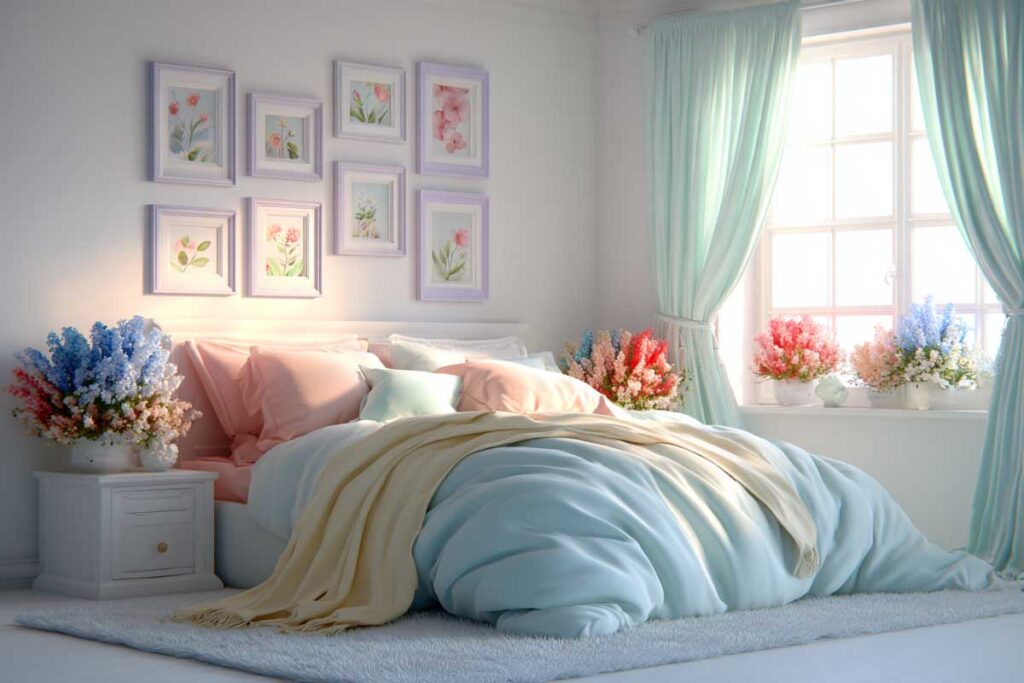 Bedroom: Calm Gallery Wall