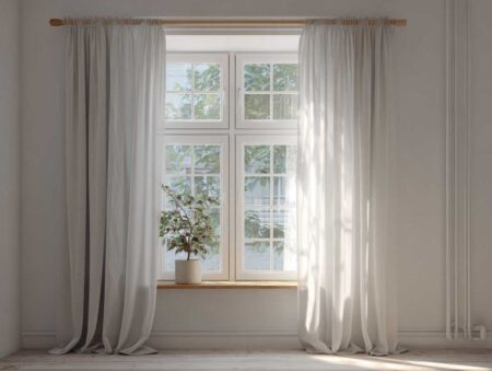Command Hook Curtain Rod Hack, My No-Drill Method