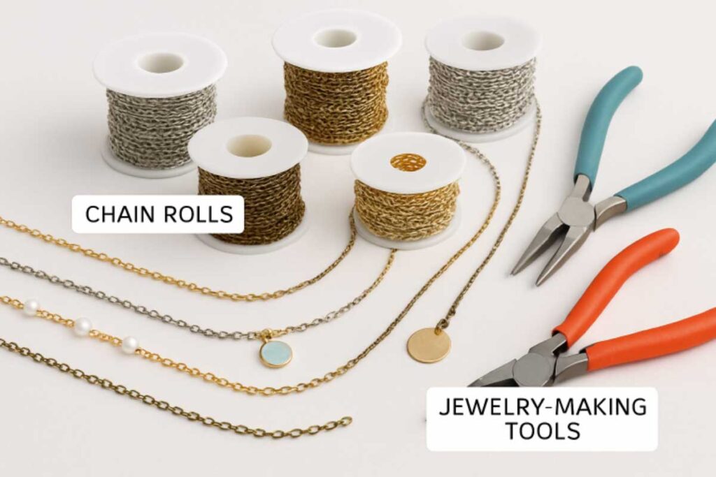 Creative Uses for Chain Rolls in Modern Jewelry Making