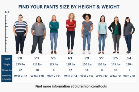 Jeans Fit Calculator, Find Your Waist, Rise, Inseam Fast