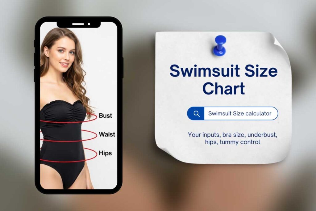 Swimwear Sizing Calculator: Size Chart for Women, Men & Kids