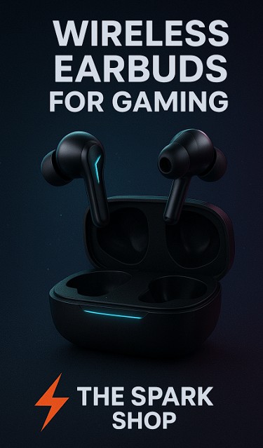 thespark shop wireless earbuds for gaming