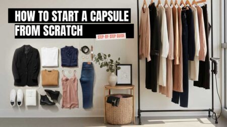 How to start a capsule wardrobe from scratch (step-by-step guide)