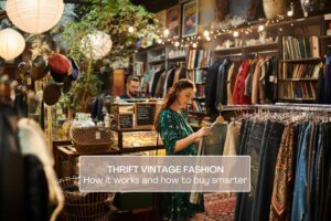 Thrift Vintage Fashion, how it works and how to buy smarter