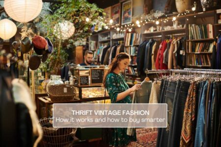 Thrift Vintage Fashion, how it works and how to buy smarter