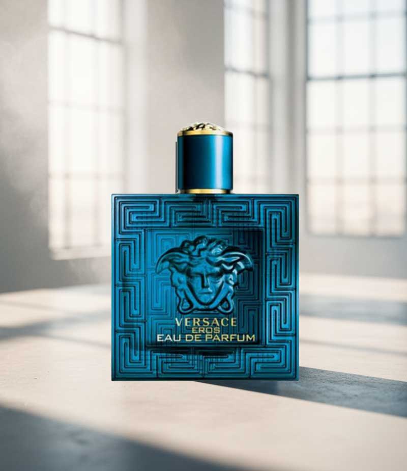 Versace Eros EDP bottle front view