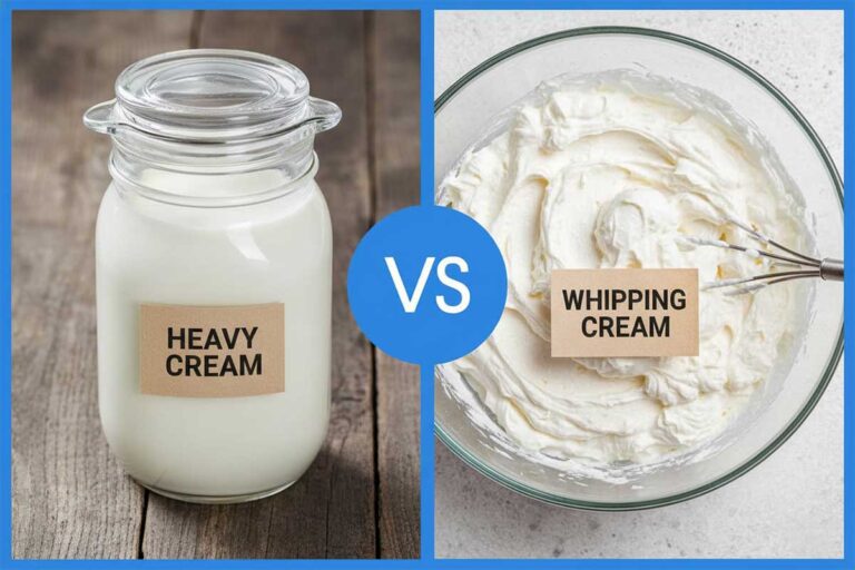 is heavy cream the same as whipping cream