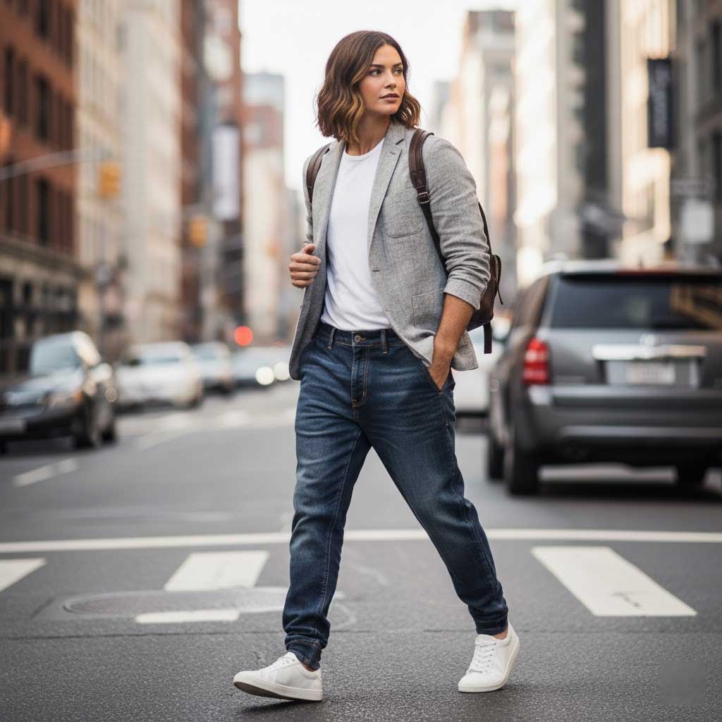 Rag & Bone Sweatpant Jeans Styling